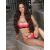Piros fekete ombre bikini