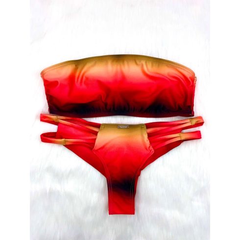 Piros fekete ombre bikini